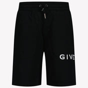 Givenchy Kids Boys Shorts In Black