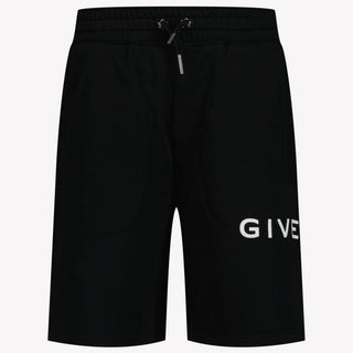 Givenchy Kinder Jongens Shorts In Zwart