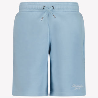 Givenchy Kids Unisex Shorts In Light Blue