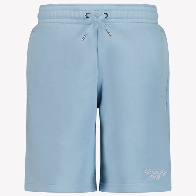 Givenchy Kids Unisex Shorts In Light Blue