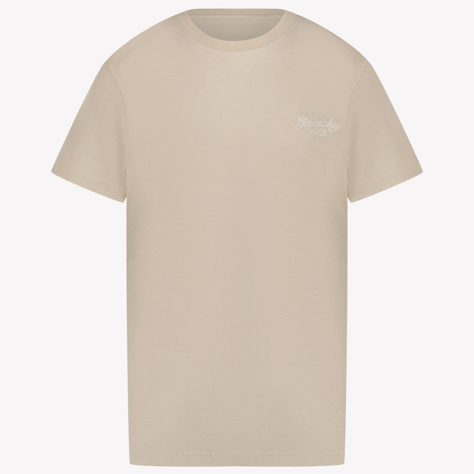 Givenchy Kids Boys in T-Shirt Beige