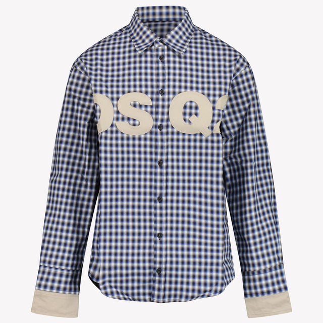 Dsquared2 Kids Boys Blouse in Blue