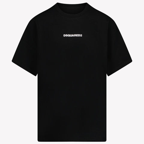 Dsquared2 Kinder Jongens T-Shirt In Zwart