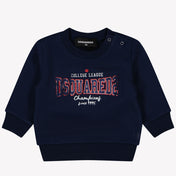 Dsquared2 Baby Unisex Trui In Navy