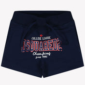 Dsquared2 Baby Unisex Shorts In Navy