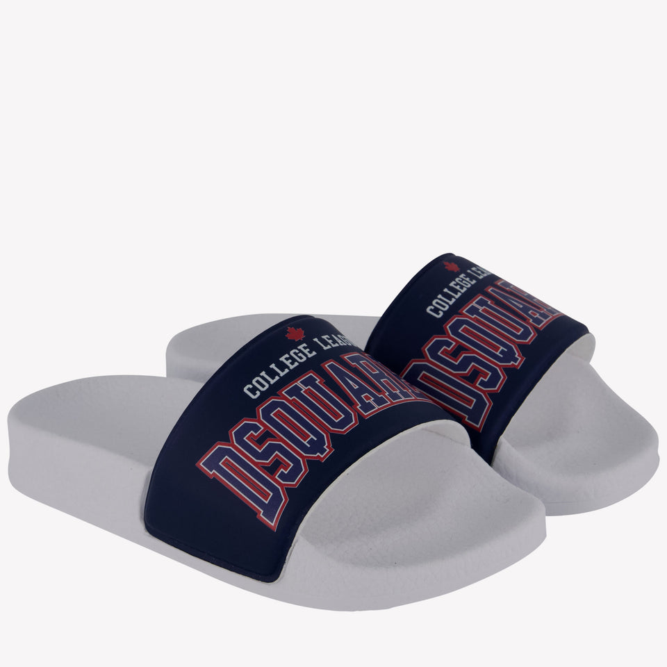 Dsquared2 Unisex Flipflops In Navy