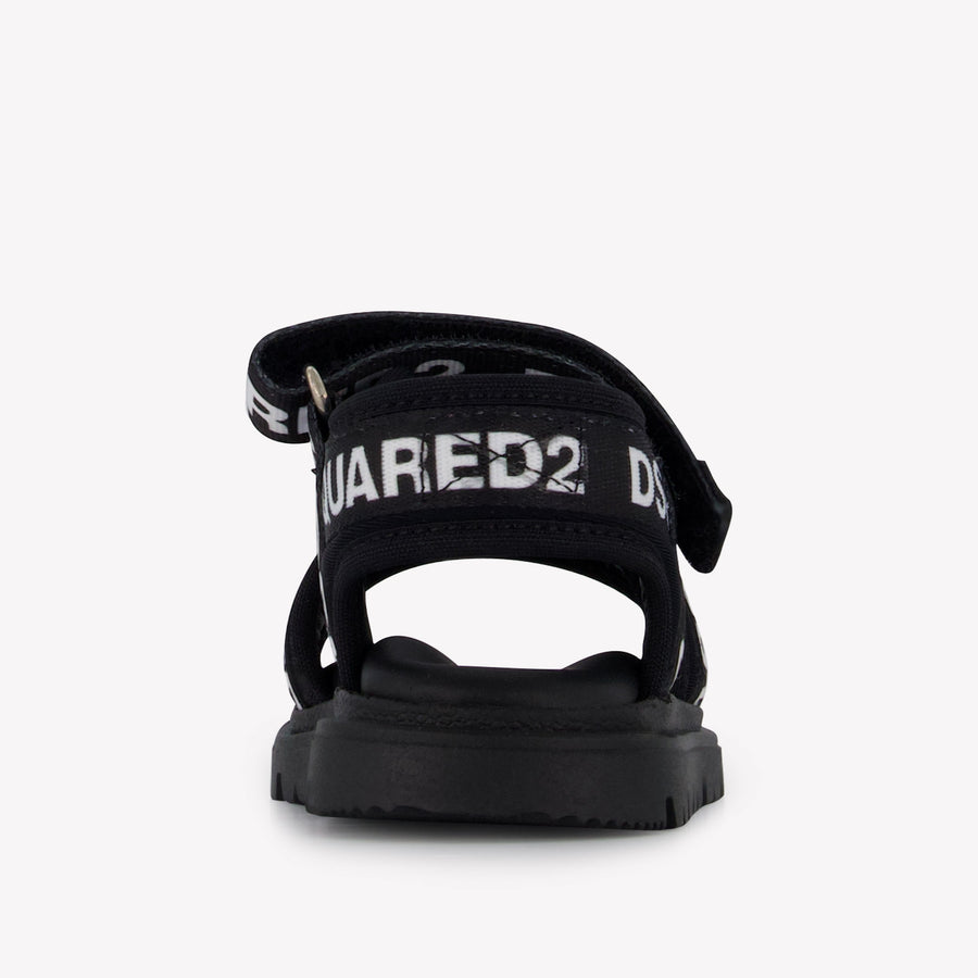 Dsquared2 Boys Sandals  Black
