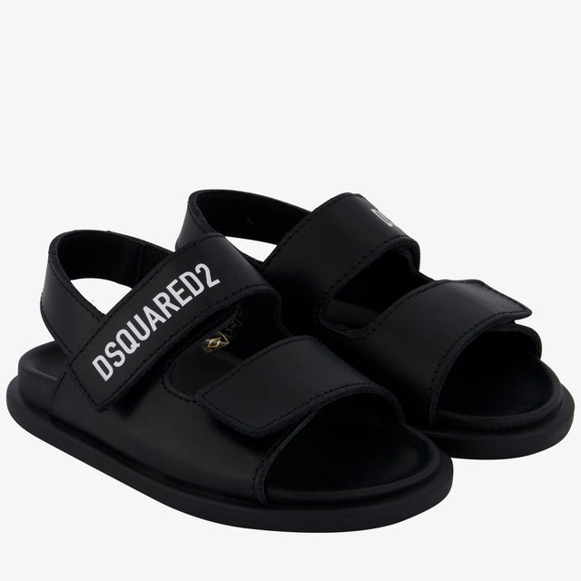 Dsquared2 Boys Sandals In Black