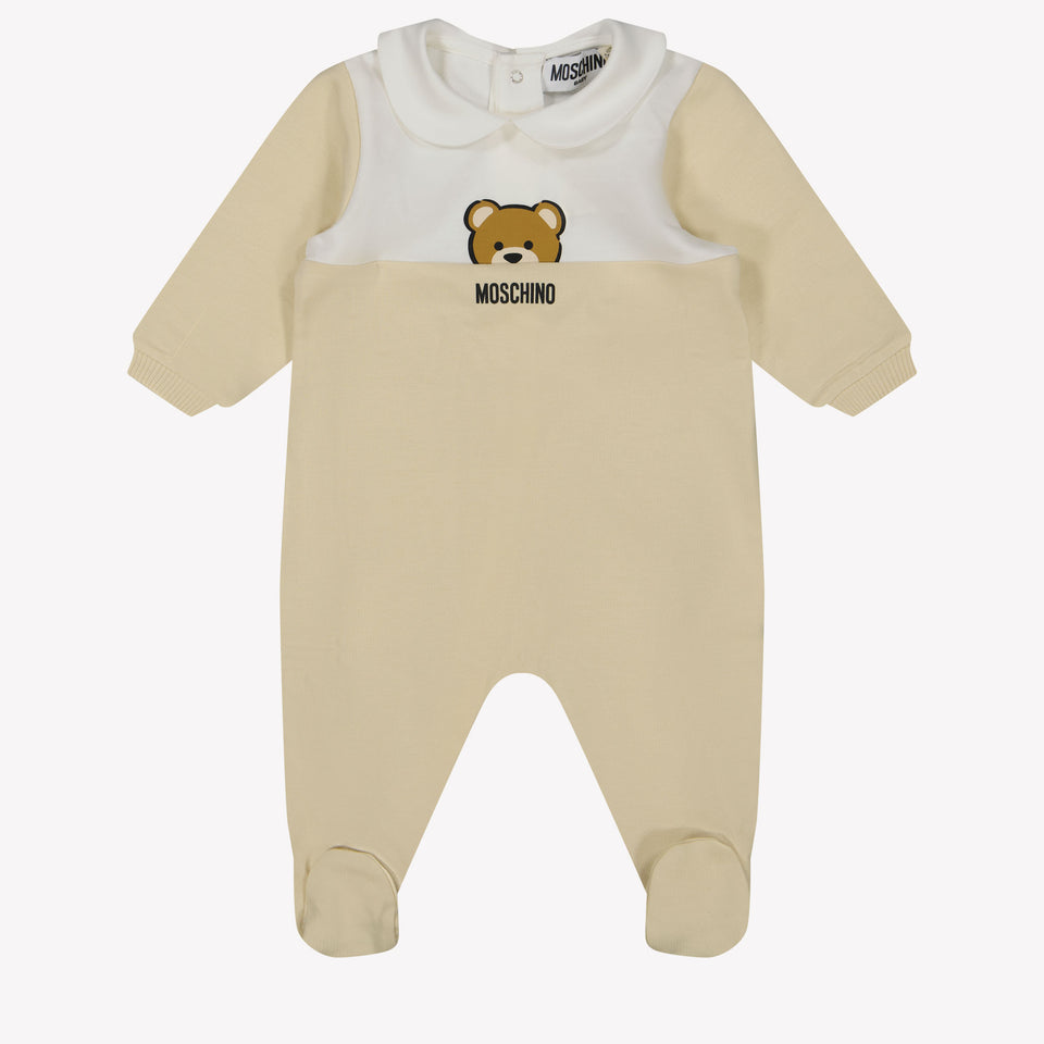 Moschino Baby Unisex Boxpakje In Beige