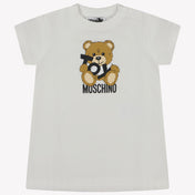 Moschino Baby Meisjes Jurk In Wit