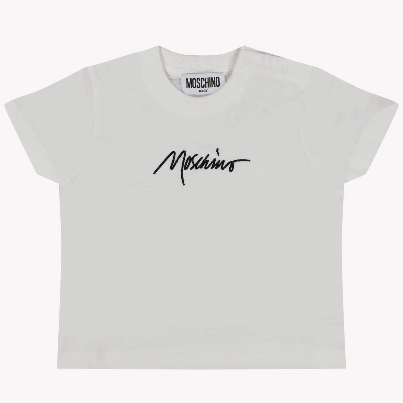 Moschino Baby Meisjes T-Shirt In Wit