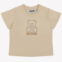 Moschino Baby Girls T-Shirt  Beige