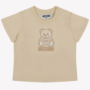 Moschino Baby Girls T-Shirt  Beige