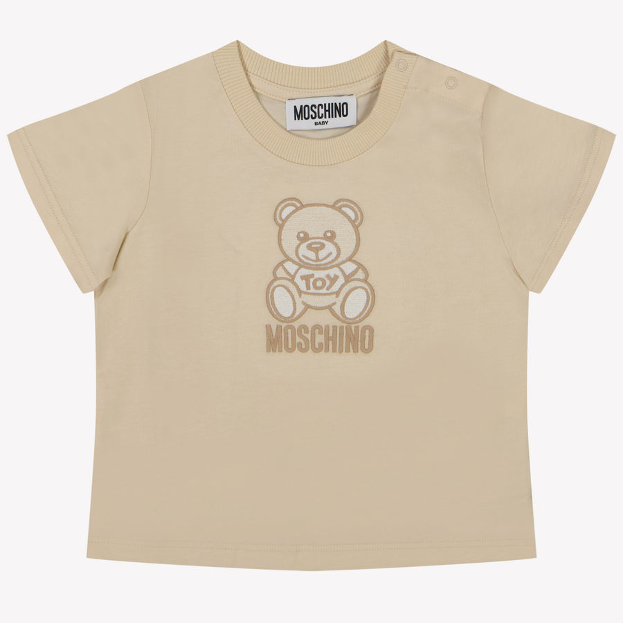 Moschino Baby Girls T-Shirt  Beige