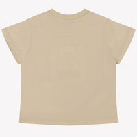Moschino Baby Girls T-Shirt  Beige