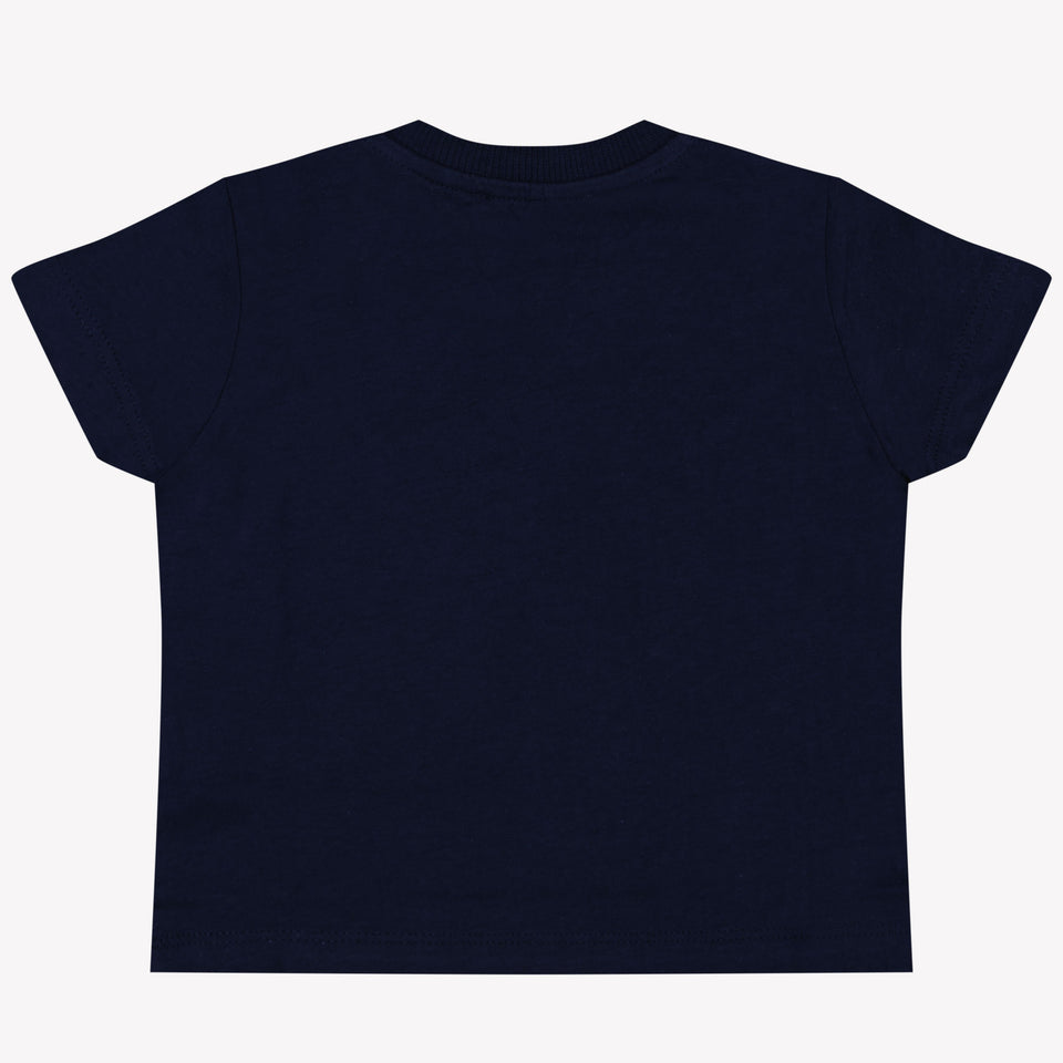 Moschino Baby Girls T-Shirt in Navy