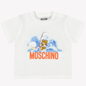 Moschino Baby Girls T-Shirt  White