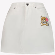 Moschino Kids Unisex Skirt in White