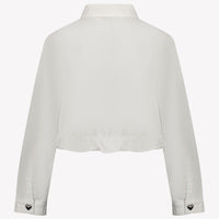 Moschino Kids Unisex Jackets  White