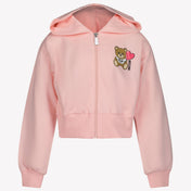 Moschino Kinder Meisjes Joggingpak In Licht Roze