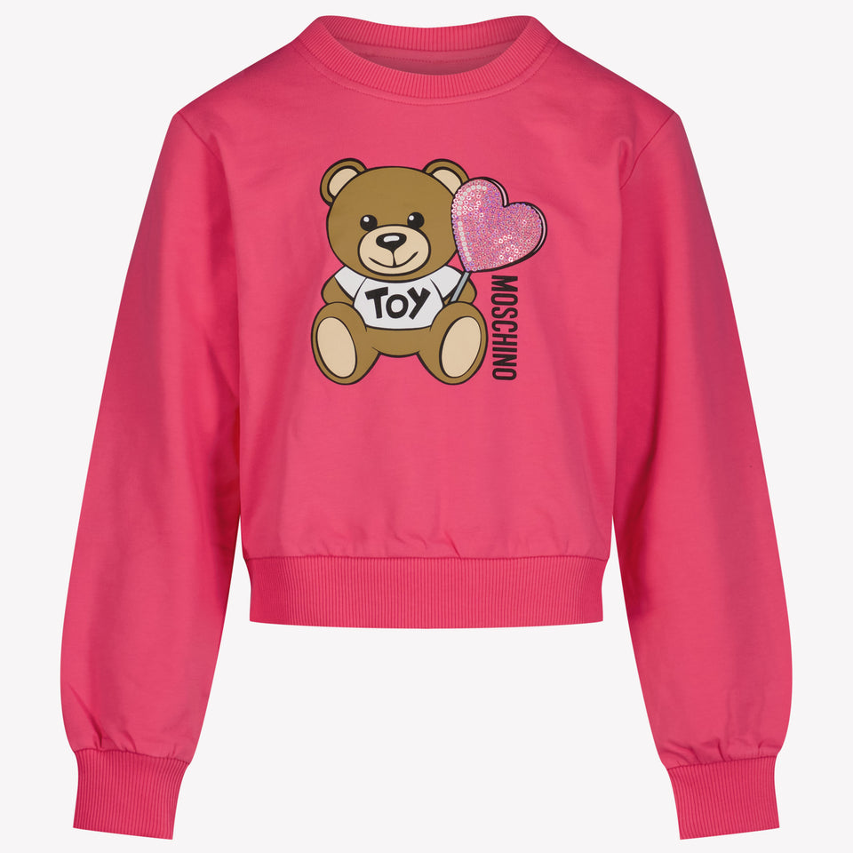 Moschino Kids Unisex Sweater in Fuchsia