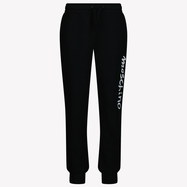 Moschino Kinder Unisex Joggingpak In Zwart