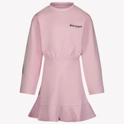 Palm Angels Kinder Meisjes Jurk In Licht Roze