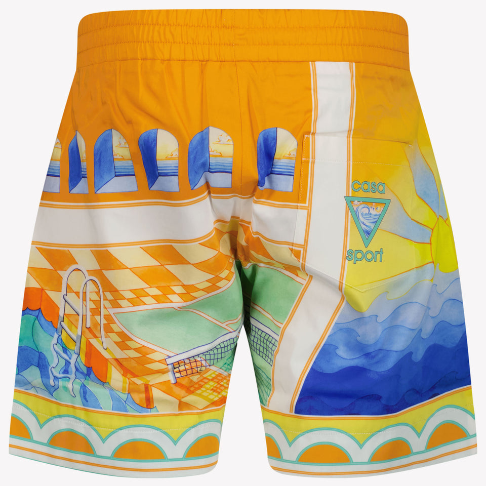 CASABLANCA Kinder Jongens Shorts In Oranje