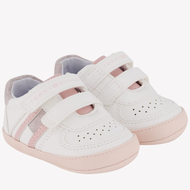 Tommy Hilfiger Baby Meisjes Sneakers In Licht Roze