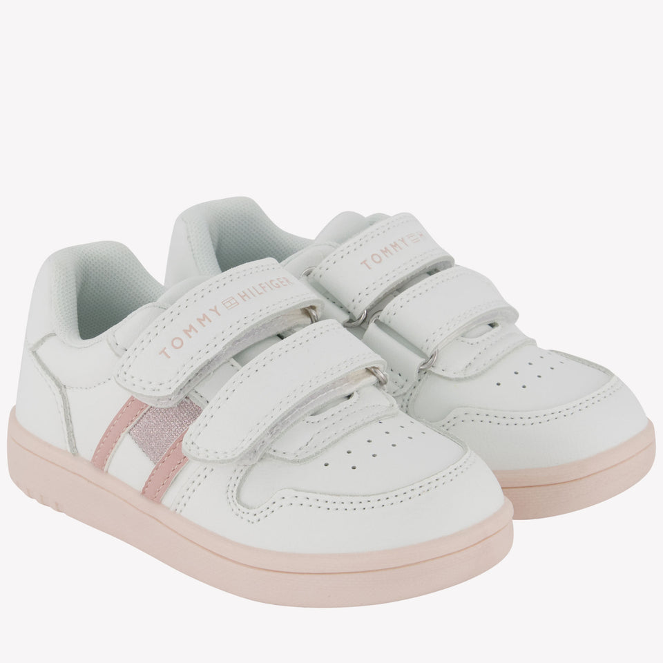 Tommy Hilfiger Meisjes Sneakers In Wit