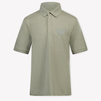 Armani Kinder Jongens Polo In Beige