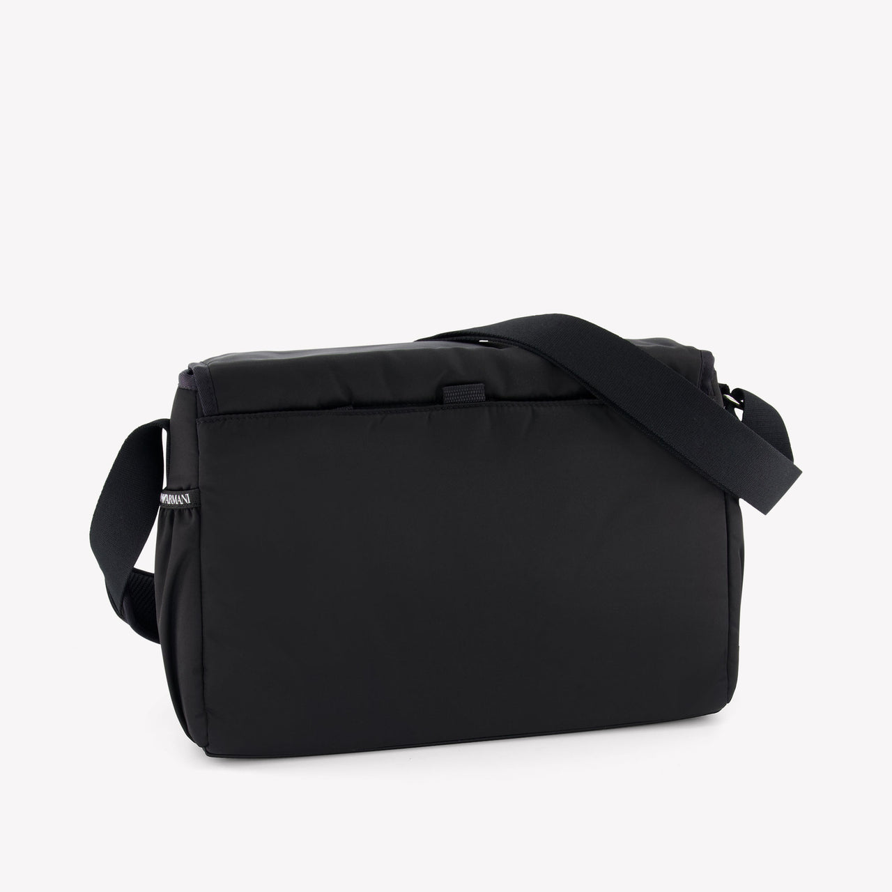 Armani Baby Unisex Diaper Bag In Black