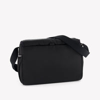 Armani Baby Unisex Diaper Bag In Black