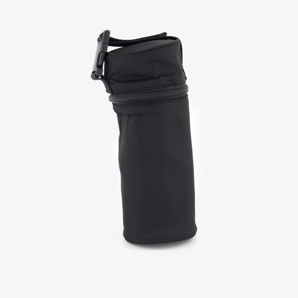 Armani Baby Unisex Diaper Bag In Black