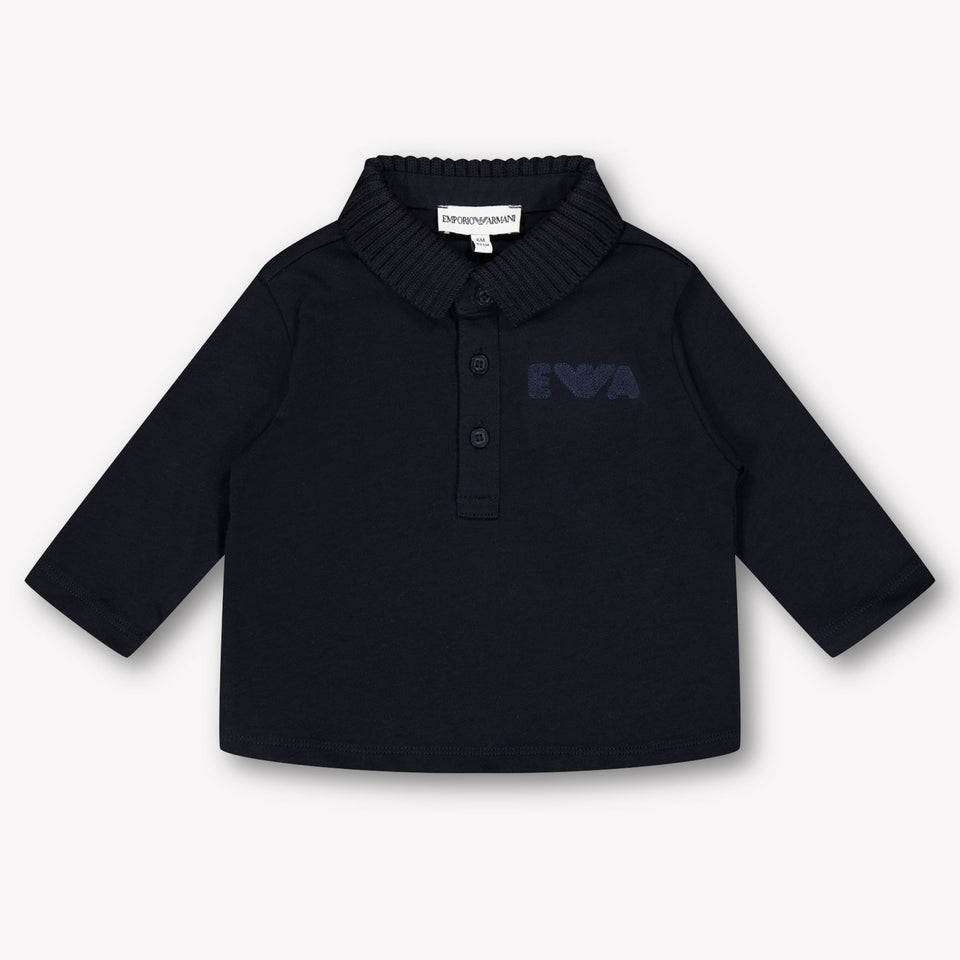 Armani Baby Boys Polo  Dark Blue