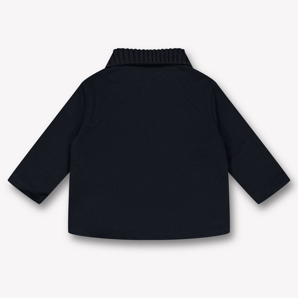 Armani Baby Boys Polo  Dark Blue