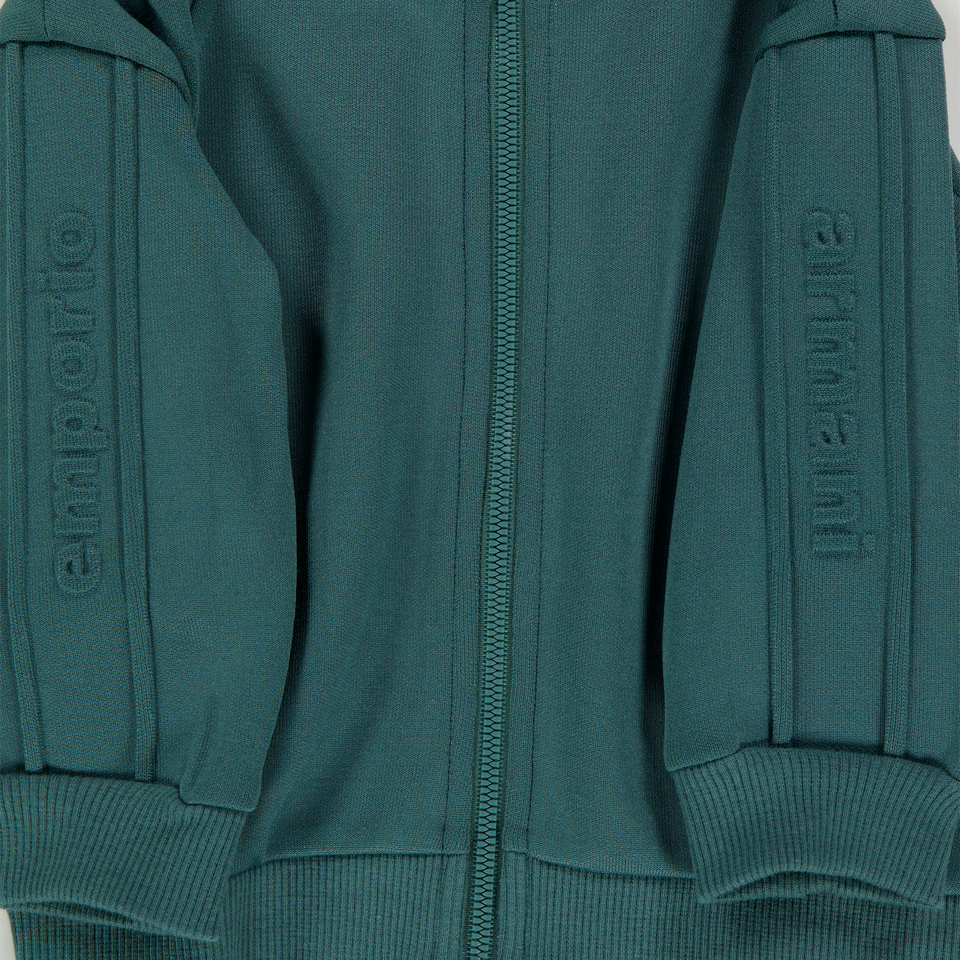 Armani Baby Jongens Vest In Donker Groen