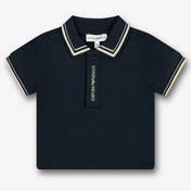 Armani Baby Boys Polo  Dark Blue