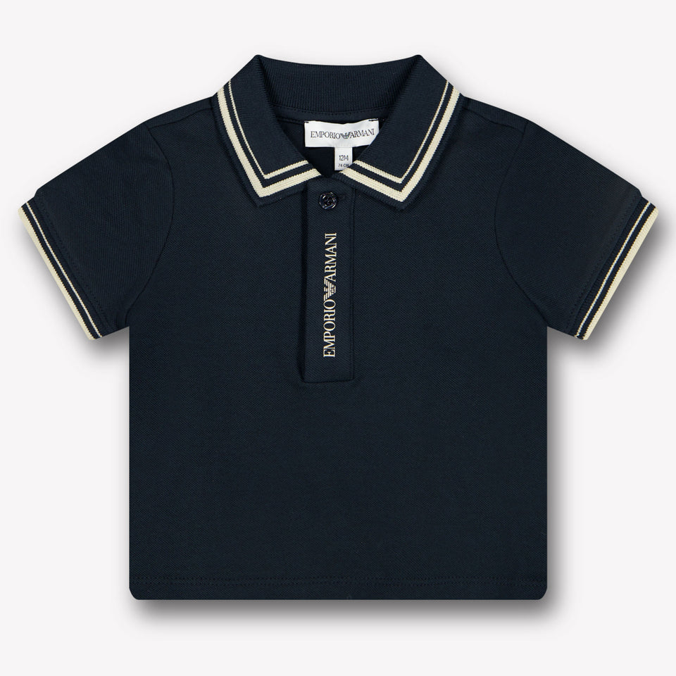 Armani Baby Boys Polo  Dark Blue