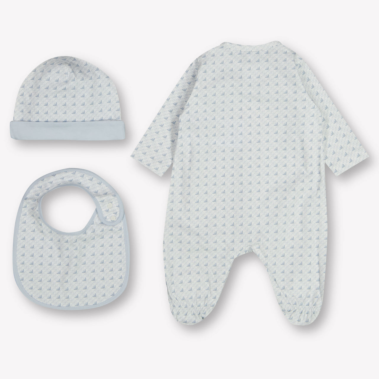 Armani Baby Girls Playsuit  Light Blue