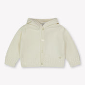 Armani Baby Meisjes Vest in Creme