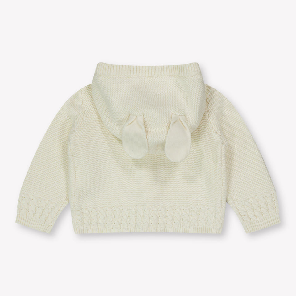 Armani Baby Meisjes Vest in Creme