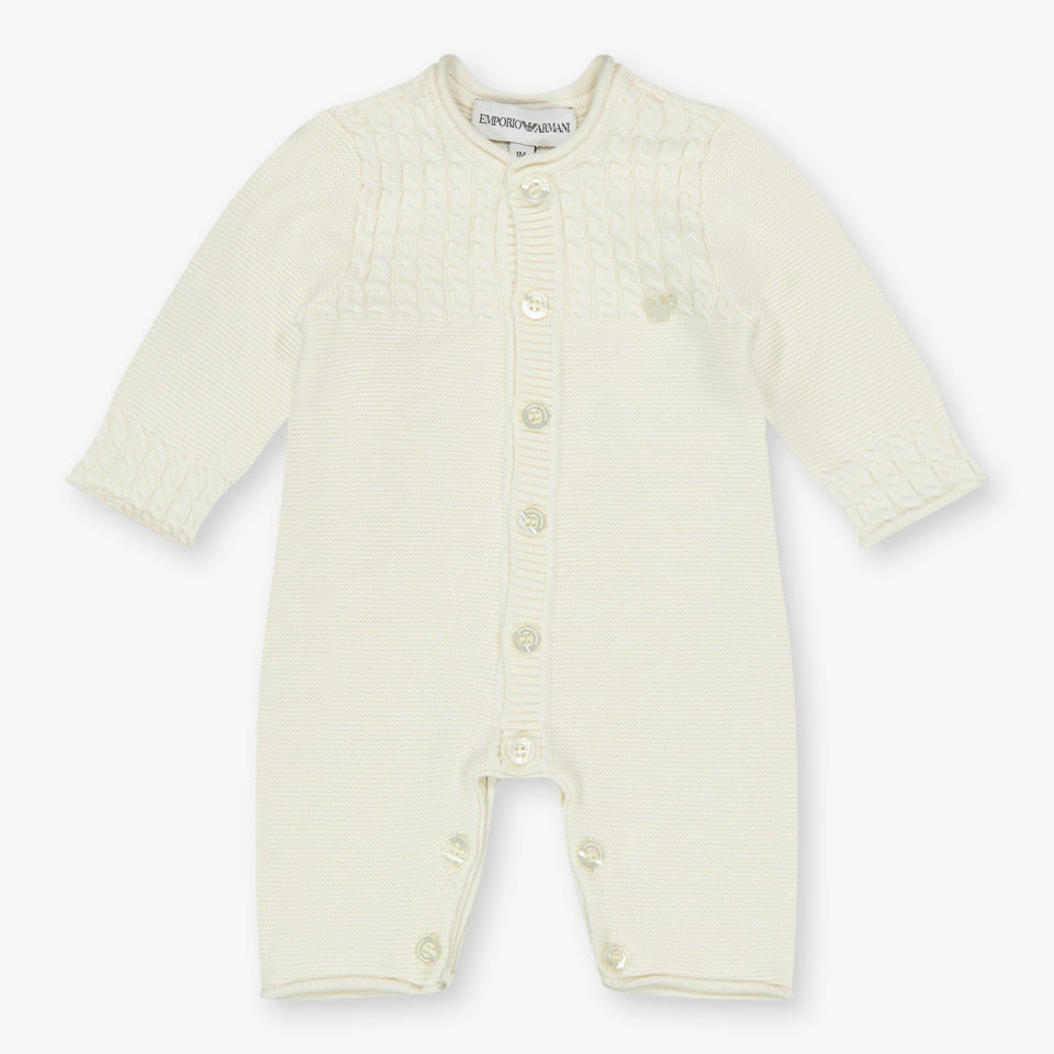 Armani Baby Unisex Boxpak in Creme