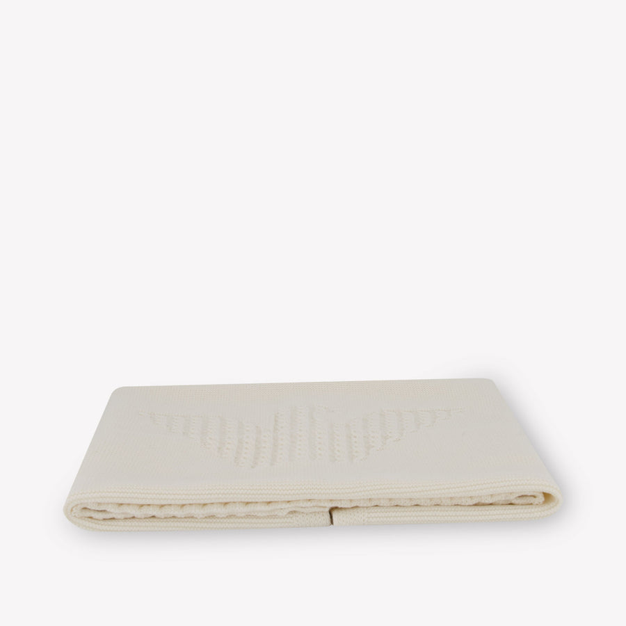 Armani Unisex Blanket in Cream