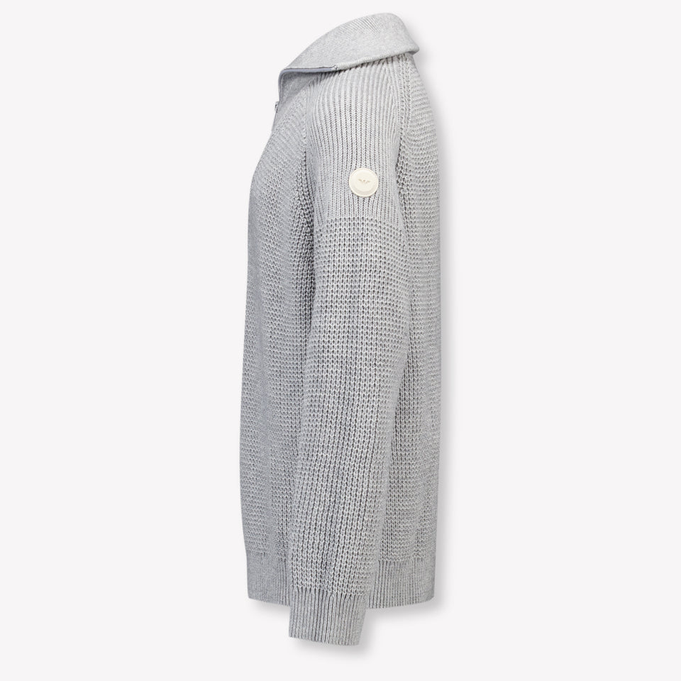 Armani Kinder Jongens Trui In Grijs