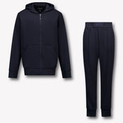 Armani Kids Boys Tracksuit  Navy