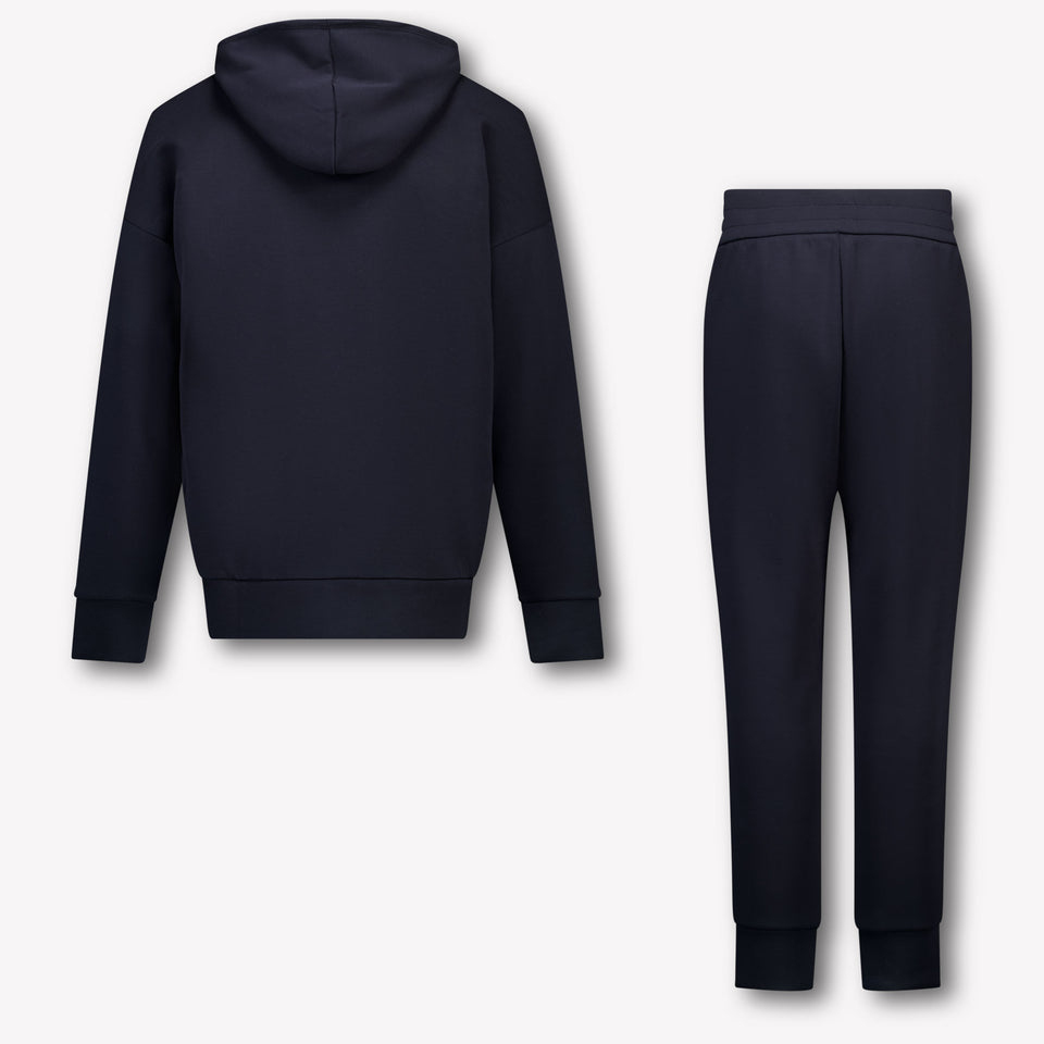 Armani Kids Boys Tracksuit  Navy
