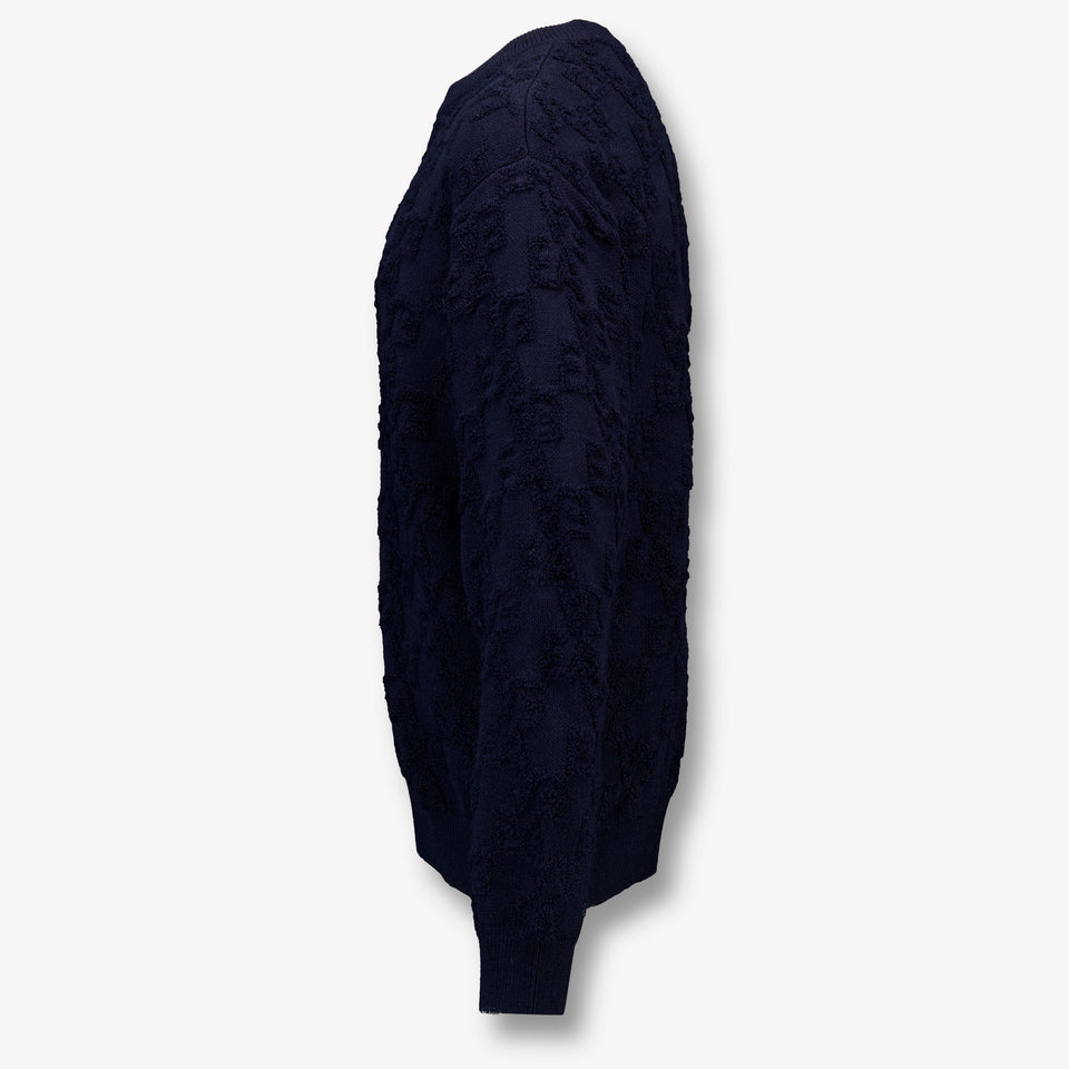 Armani Kids Boys Sweater  Navy