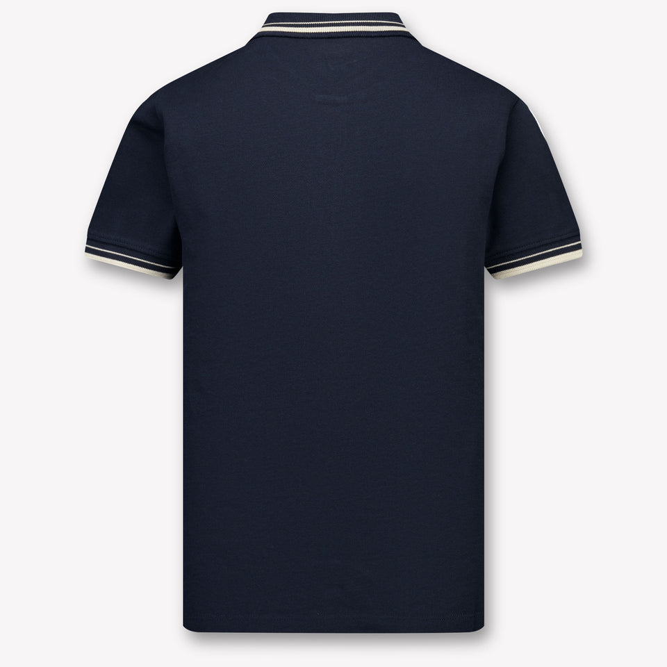 Armani Kids Boys Polo  Navy