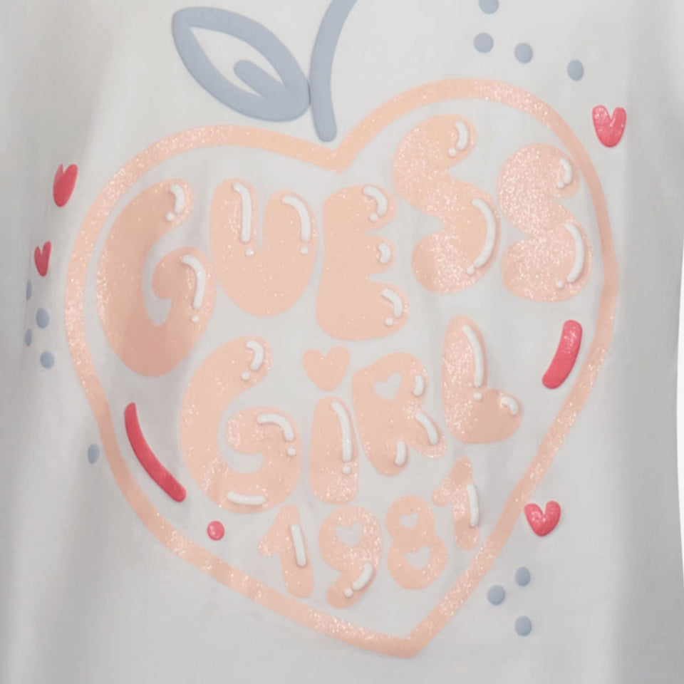 Guess Kids Girls in T-Shirt White